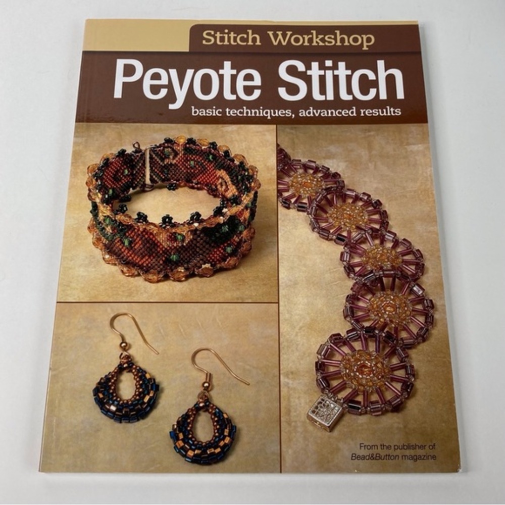 Peyote Stitch Advanced Results, Jewelry Beading Stitch Instruction Book